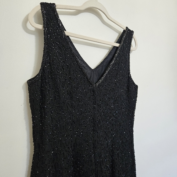 Vintage Beaded Y2K Night Out Dress Size Medium - Picture 5 of 10